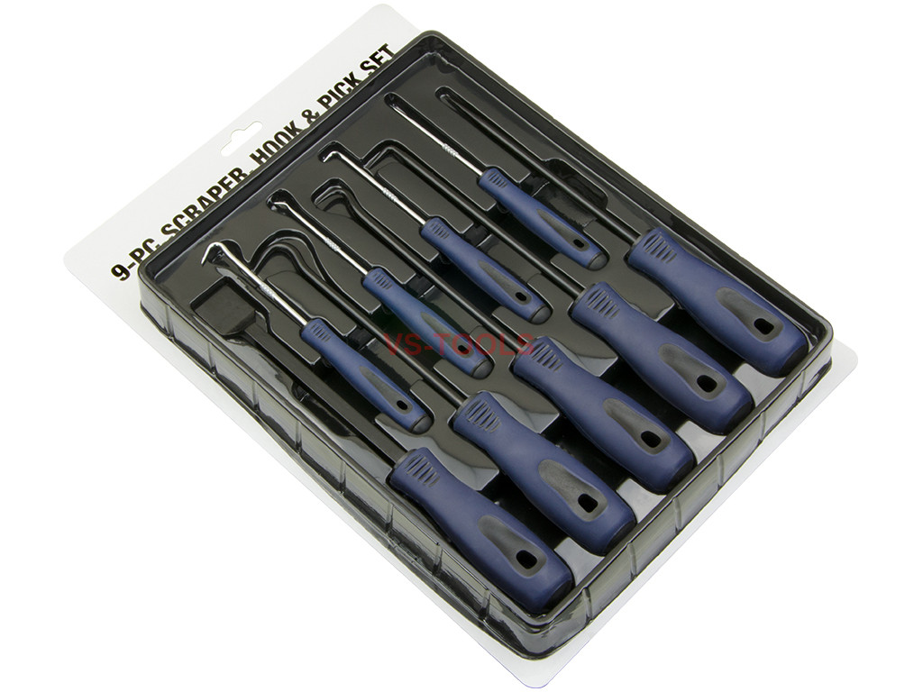 9pcs Car Oring Oil Seal Removal Puller Tools Pick Hook Scraper